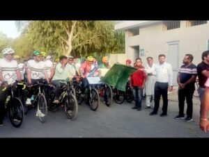 पंजाब 31 मईब2024* एसडीएम ने निकाली वोटर जागरूकता साईकिल रैली
