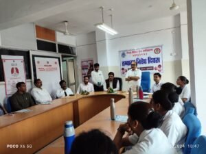 अनूपपुर 31 मई 24*विश्व तंबाकू निषेध दिवस में नशा मुक्ति की ली गई शपथ