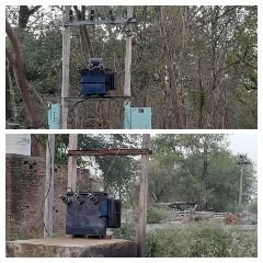 झाँसी2मई24*भदरवारा। ग्राम भदरवारा में खराब पड़े बिजली टांसफार्मर की भेजी गई है।