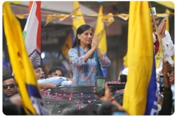 दिल्ली05मई24*भाजपा आएगी तो लोकतंत्र खत्म हो जाएगा-सुनीता केजरीवाल