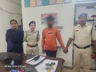 अनूपपुर07मई24*नाबालिग लड़की के साथ बलात्कारी अभियुक्त गिरफ्तार। अनूपपुर07मई24*नाबालिग लड़की के साथ बलात्कारी अभियुक्त गिरफ्तार।