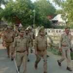 कानपुर देहात09मई24*लोकसभा चुनाव दृष्टिगत पुलिस, अर्धसैनिक बलों के साथ पैदल मार्च किया गया।
