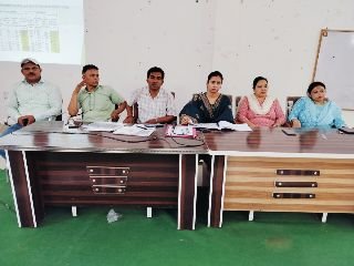 कौशाम्बी09मई24*डायट में त्रैमासिक शिक्षक संकुल बैठक का आयोजन*