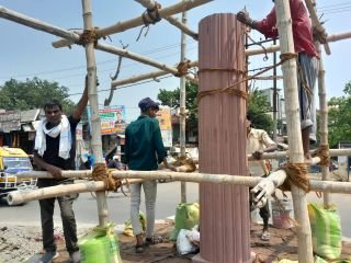 बाराबंकी09मई24*शहर के दो प्रमुख चौराहों पर लगाए जा रहे अशोक स्तंभ- शासन,संस्कृति और शांति का सबसे बड़ा प्रतीक बाराबंकी09मई24*शहर के दो प्रमुख चौराहों पर लगाए जा रहे अशोक स्तंभ- शासन,संस्कृति और शांति का सबसे बड़ा प्रतीक