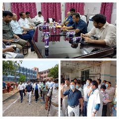 भागलपुर12मई24*मायागंज अस्पताल का डीएम ने किया निरीक्षण**इसे बेस्ट अस्पताल की पहचान दिलाएं- डीएम*