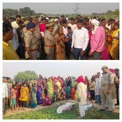 मिर्जापुर15मई24*45 वर्षीय मुन्ना मौर्य की अज्ञात लोगों द्वारा ईंट से सिर कूंच कर की गई हत्या* मिर्जापुर15मई24*45 वर्षीय मुन्ना मौर्य की अज्ञात लोगों द्वारा ईंट से सिर कूंच कर की गई हत्या*