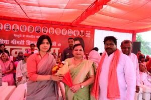 लखनऊ18मई24*भाजपा जा रही गठबंधन सरकार आ रही - डिंपल यादव