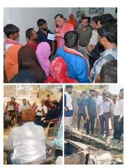 कानपुर नगर119मई24*अचानक आग लग जाने से अनेकों घर पूरी तरह से जलकर खाक हो गए।