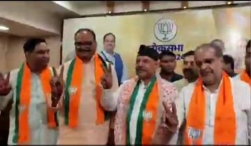 लखनऊ21मई2024*पूर्व आईपीएस प्रेम प्रकाश हुए भाजपाई..