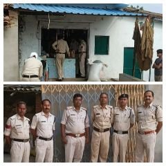 अनूपपुर22मई24*आबकारी विभाग द्वारा जप्त की गई 10हजार 500 रुपये मूल्य की अवैध मदिरा*