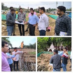 अनूपपुर22मई24*कलेक्टर ने अमरकंटक के सोनमुड़ा में निर्माणाधीन कैंटीलीवर ग्लास व्यू प्वाइंट का किया निरीक्षण*