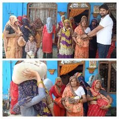 मथुरा25मई24*मातृ दिवस पर असहाय लोगों को किया राशन वितरण* मथुरा25मई24*मातृ दिवस पर असहाय लोगों को किया राशन वितरण*
