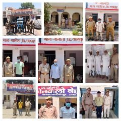 सहारनपुर28मई24*थाना बड़गांव,थाना रामपुर मनिहारान,थाना नानोता,थाना कुतुबशेर,थाना गंगौह,थाना मिर्जापुर एवम थाना बेहट से बड़ी खबर*