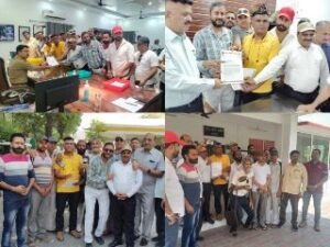 सहारनपुर29मई24*महिला पत्रकार पर हमले को लेकर संगठन के सैकड़ो आक्रोशित पत्रकारों ने राष्ट्रपति के नाम दिया ज्ञापन-*