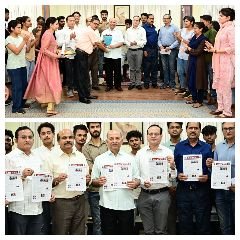 अनूपपुर30मई24*इंदिरा गांधी राष्ट्रीय जनजाति विश्वाविद्यालय के कुलपति ने हिंदी पत्रकारिता दिवस के अवसर पर किए पोस्टर जारी अनूपपुर30मई24*इंदिरा गांधी राष्ट्रीय जनजाति विश्वाविद्यालय के कुलपति ने हिंदी पत्रकारिता दिवस के अवसर पर किए पोस्टर जारी