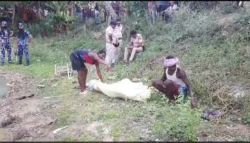 भागलपुर30मई2024*5 दिन से लापता प्रेमी का तालाब में मिला शव,