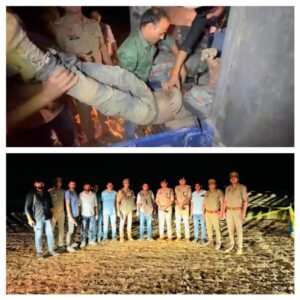 मथुरा 01 जून 2024*50,000/- रुपये का पुरस्कार घोषित लुटेरा/बलात्कारी अपराधी पुलिस मुठभेड़ के दौरान काबू।