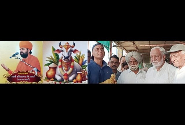 पंजाब 15 जून 2024* श्री जम्भवाणी हरि गौ कथा दौलतपुरा गौशाला में 16 जून से