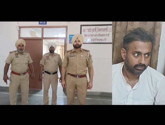 पंजाब 22 जून 2024* डॉक्टर के मकान से ठेकेदार सामान चोरी करने के आरोपी चरणप्रीत को पुलिस ने काबू किया, जेल भेजा
