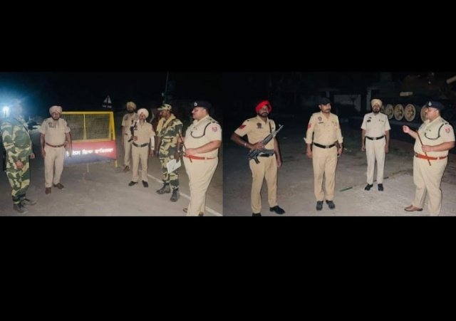 पंजाब 29 जून 2024* फाजिल्का के एसपीडी प्रदीप सिद्धू ने बार्डर नाकों की चैकिंग की पंजाब 29 जून 2024* फाजिल्का के एसपीडी प्रदीप सिद्धू ने बार्डर नाकों की चैकिंग की