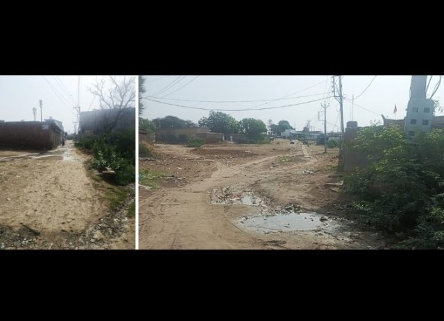 पंजाब 06 जून 2024* पंजपीर दरगाह को जाने वाली सडक़ की हालत खस्ता