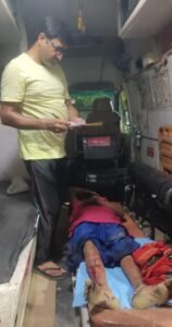 बाराबंकी 25 जून 24 *शराब के नशे पड़ोसी दो युवकों ने महिला पर किया जानलेवा हमला