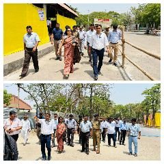 बाराबंकी02जून24*माo प्रेक्षक, जिला मजिस्ट्रेट और पुलिस अधीक्षक ने मतगणना स्थल का किया निरीक्षण बाराबंकी02जून24*माo प्रेक्षक, जिला मजिस्ट्रेट और पुलिस अधीक्षक ने मतगणना स्थल का किया निरीक्षण