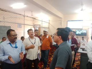 अनूपपुर03जून24*प्रेक्षक, कलेक्टर एवं पुलिस अधीक्षक ने अनूपपुर में मतगणना स्थल का किया निरीक्षण अनूपपुर03जून24*प्रेक्षक, कलेक्टर एवं पुलिस अधीक्षक ने अनूपपुर में मतगणना स्थल का किया निरीक्षण