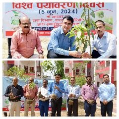 वाराणसी05जून24*पर्यावरण संरक्षण के लिए पौधारोपण बेहद जरुरी - पोस्टमास्टर जनरल कृष्ण कुमार यादव*