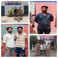 सहारनपुर05जून24*थाना चिलकाना,थाना तीतरों एवम थाना गंगौह प्रभारियों की बडी कार्रवाई*