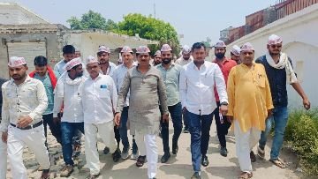 बस्ती07जून2024*कुछ असामाजिक तत्व सांसद राम प्रसाद चौधरी की प्रचंड जीत को नहीं कर पा रहे सहन