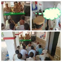 सहारनपुर09जून24*दुराचारी सभा मे इंस्पेक्टर संजीव शर्मा सख्त हुए हिस्ट्रीशीटरो पर*