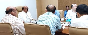 अनूपपुर10जून24*ग्रामोद्योग गतिविधियों से स्वरोजगार को बढ़ावा दिया जायेगा - मंत्री श्री जायसवाल