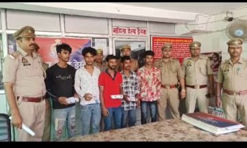कानपुर नगर09जून24*चकेरी पुलिस ने शातिर चोर गैंग के पांच सदस्यों को किया गिरफ्तार*
