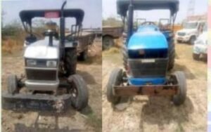 कानपुर नगर11जून24*अपराध एवम अपराधियों के विरुद्ध चल रहे धर पकड़ अभियान के तहत02 ट्रैक्टर खनन मामले में सीज