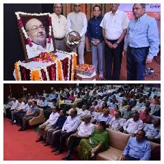 कानपुर नगर12जून24*डॉ0 गौर हरि सिंहानिया जी के जन्मदिवस की पुण्य स्मृति के अवसर पर भूले बिसरे गीत (मधुर गीतों की संगीतमय शाम)” का आयोजन किया गया।