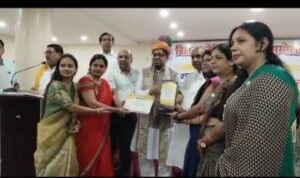 भागलपुर15जून24*बिहार प्रदेशिक मारवाड़ी सम्मेलन में राष्ट्रीय अध्यक्ष जी का सम्मान समारोह आयोजित किया गया