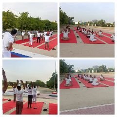 कानपुर देहात16जून24*पुलिस लाइन परेड ग्राउंड में योगा शिविर कार्यक्रम का आयोजन किया गया*