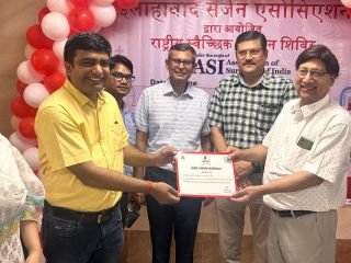 प्रयागराज15जून24*इलाहाबाद सर्जन एसोसिएशन की तरफ से रक्तदान शिविर का सफल आयोजन** प्रयागराज15जून24*इलाहाबाद सर्जन एसोसिएशन की तरफ से रक्तदान शिविर का सफल आयोजन**