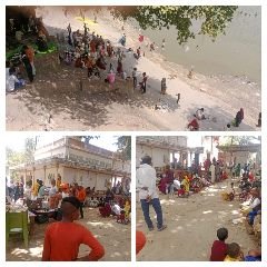 कौशाम्बी16जून24*संदीपन घाट में हजारों श्रद्धालुओं ने किया गंगा स्नान* कौशाम्बी16जून24*संदीपन घाट में हजारों श्रद्धालुओं ने किया गंगा स्नान*