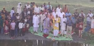 बाराबंकी17जून24*गंगा दशहरा पर जिले की सातों नदियों की हुई आरती