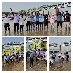 वाराणसी17जून24*निर्जला एकादशी पर गंगा को स्वच्छ बनाने की मुहिम