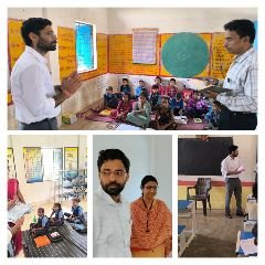 अनूपपुर18जून24*स्कूल चले हम शाला प्रवेशोत्सव का विभिन्न स्कूलों में पहुंचकर कलेक्टर ने लिया जायजा