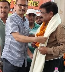 बाराबंकी20जून24*सेवानिवर्त हुए पशुधन प्रसार अधिकारी, विदाई समारोह का हुआ आयोजन