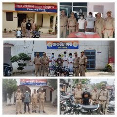 सहारनपुर21जून24*थाना रामपुर मनिहारान,थाना नानौता,थाना चिलकाना,थाना गंगौह एवम थाना कुतुबशेर से बड़ी खबर*