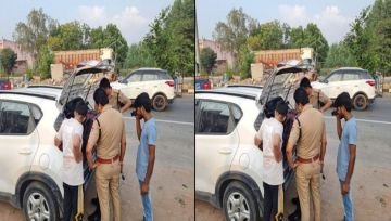 हरिद्वार22जून24*उत्तराखंड: यूपी उत्तराखंड को जोड़ने वाले संपर्क मार्गो पर चेकिंग तेज,