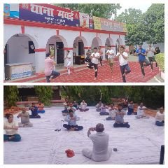 अयोध्या21जून24*योग से स्वस्थ मन और तन की होती है प्राप्ति....अंशिका दीक्षित