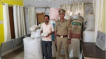 बाराबंकी29जून24*तस्कर गिरफ्तार, 305.188 किलोग्राम पोस्ता का छिलका व 2.100 किलोग्राम अफीम बरामद