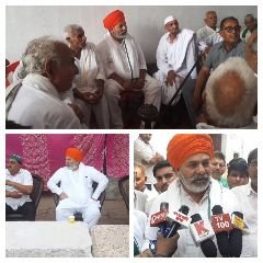 हरिद्वार रुड़की30जून24* मंगलौर पहुंचे राकेश टिकैत