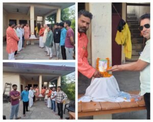 औरैया 15 जून 24*हाथरस जिलाध्यक्ष की निर्मम हत्या से ब्राह्मणों में रोष*